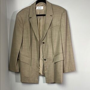 Laurel blazer single breasted wool blend